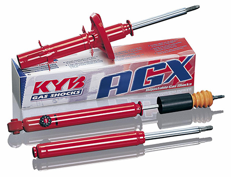 Спортивные амортизаторы KYB с возможностью регулировки жесткости AGX Спортивные амортизаторы KYB с возможностью регулировки жесткости AGX
